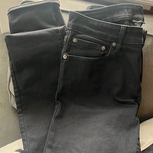 American eagle mens black stretch jeans.